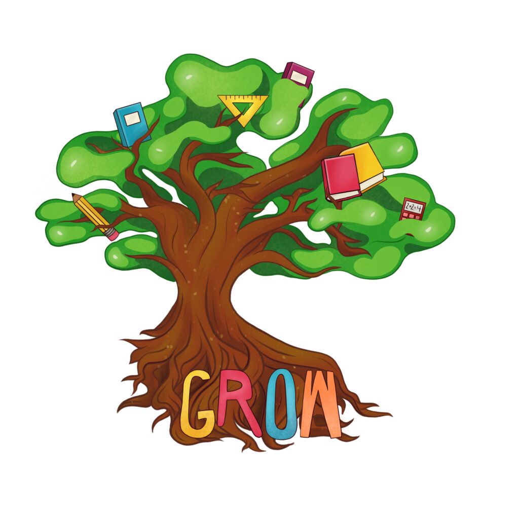 g.r.o.w. program logo