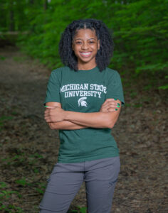jasmine brown, doctoral student department of forestry