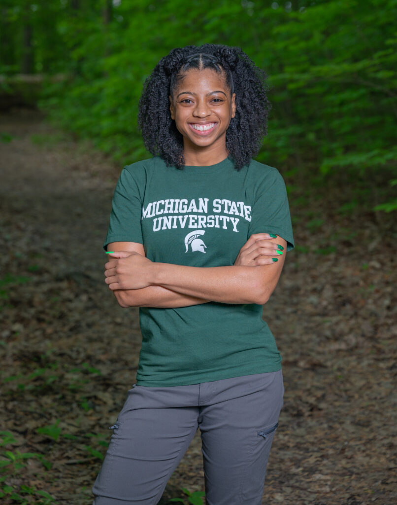 jasmine brown, doctoral student department of forestry