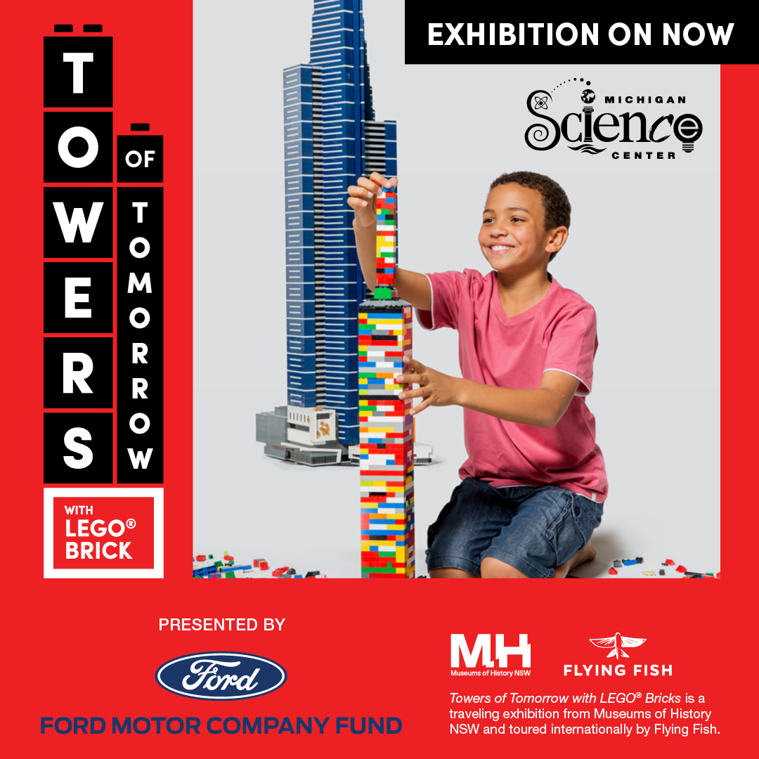 Lego science tower outlet