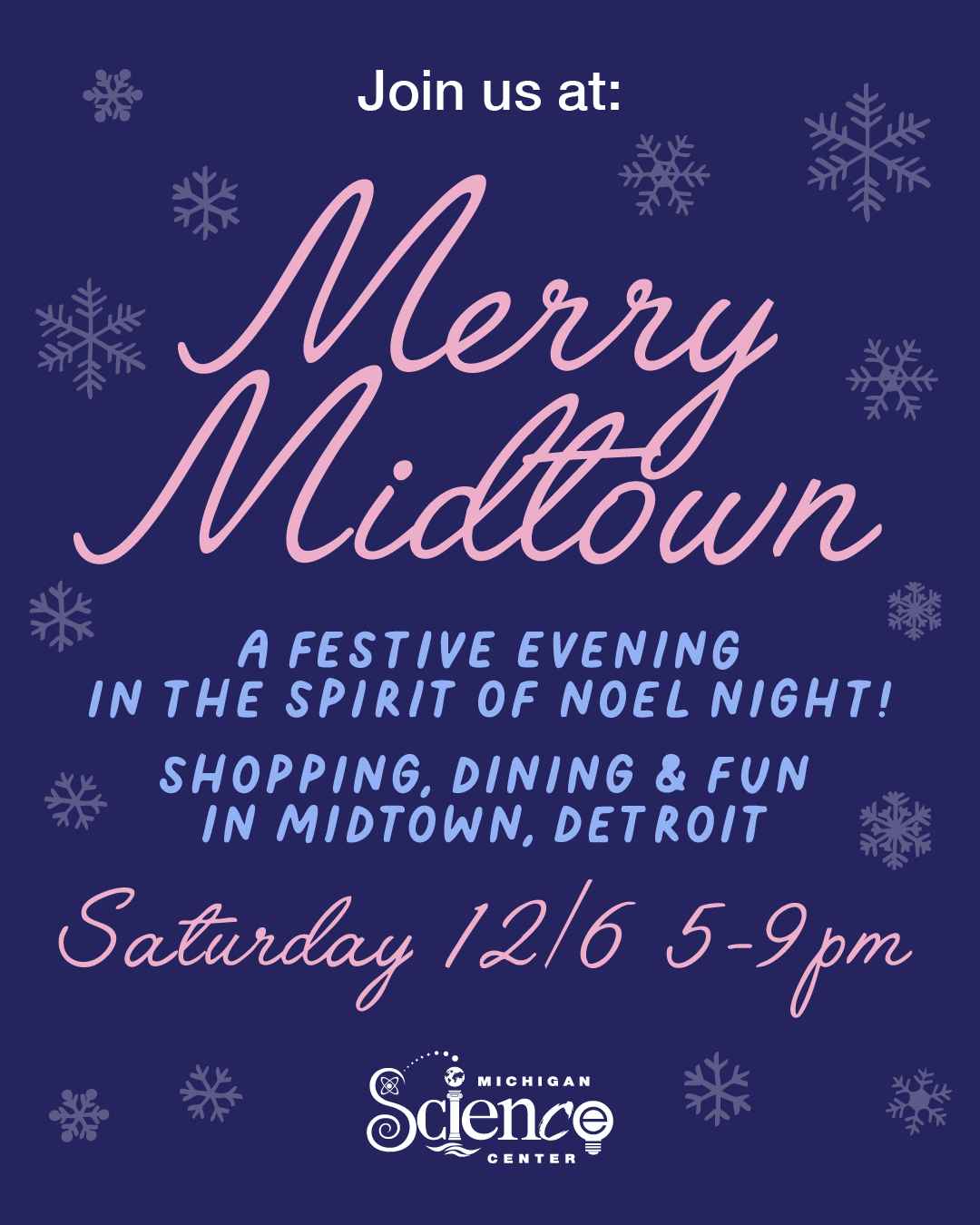 mi sci merry midtown 2025 social
