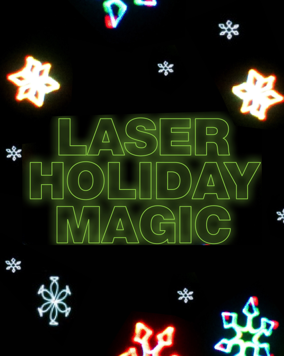 misci december 25 instagram laser holiday magic